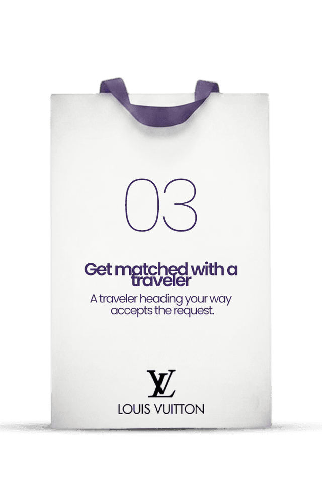 Get matched with a traveler